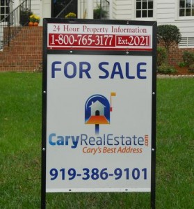 homes for sale sign cary real estate zipcode