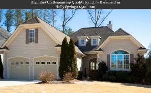 Read more about the article 500 Wescott – Craftsmanship Quality Ranch w/ Basement in Holly Springs