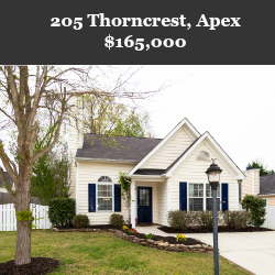 205 Thorncrest Apex home For Sale